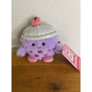 Bum Bumz SweetBumz Valentine Bowen the Boba 4.5"‎ Plush NWT